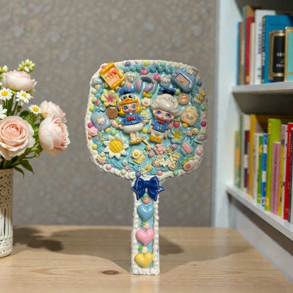 Colorful Handcrafted Glass Art Decor
